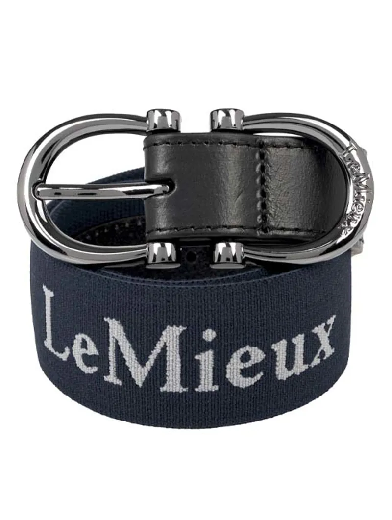 Le Mieux Elasticated Belt Navy